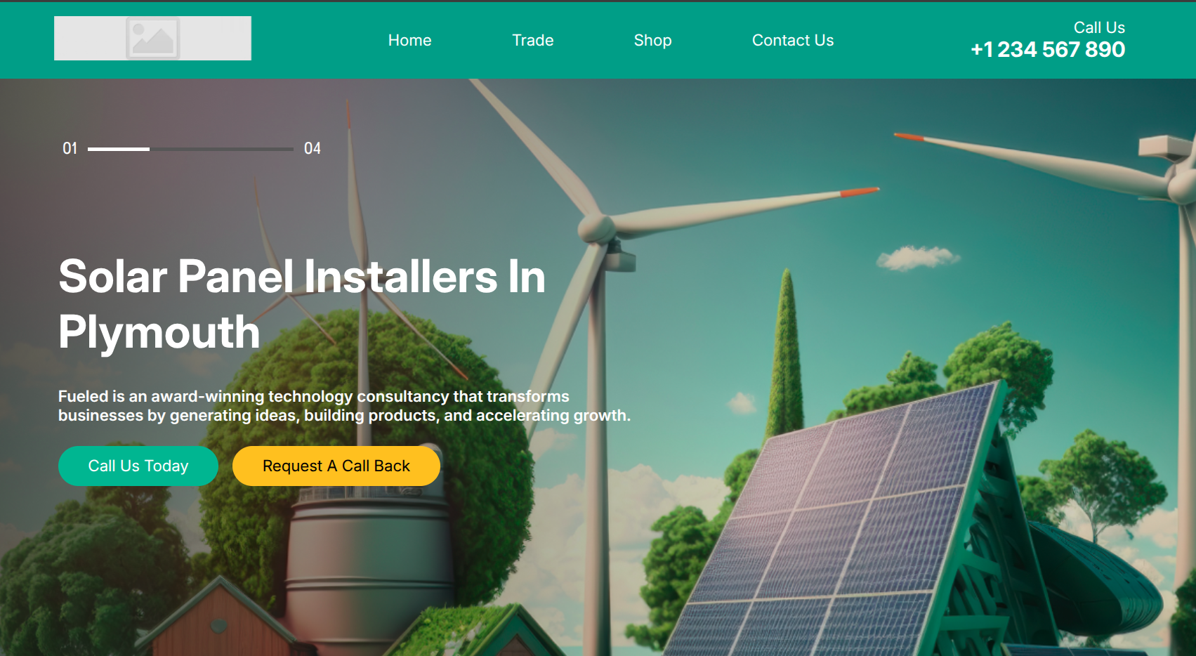 Solar Power Landing