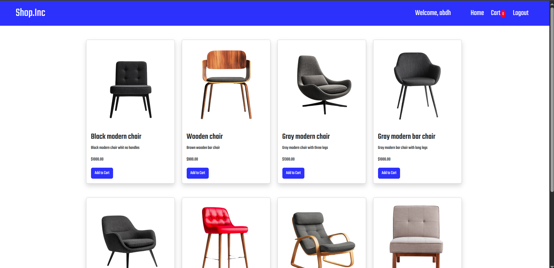 Shopping Cart